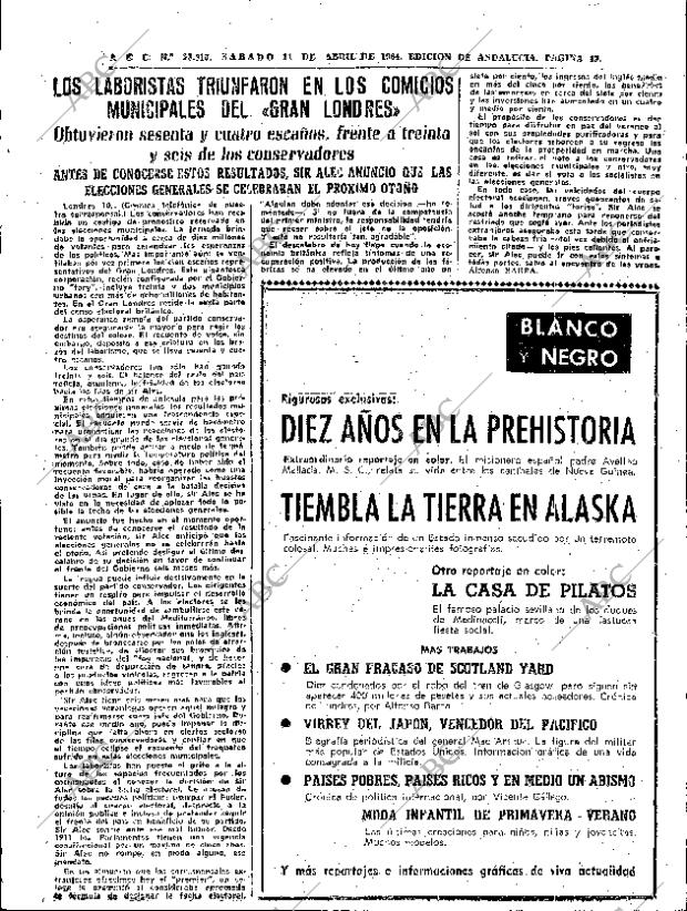 ABC SEVILLA 11-04-1964 página 49