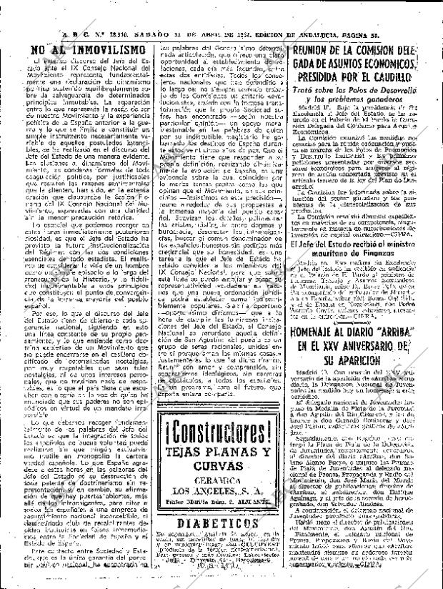 ABC SEVILLA 11-04-1964 página 50