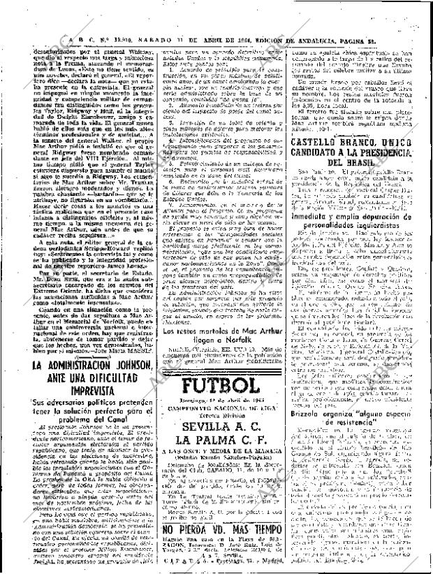 ABC SEVILLA 11-04-1964 página 52