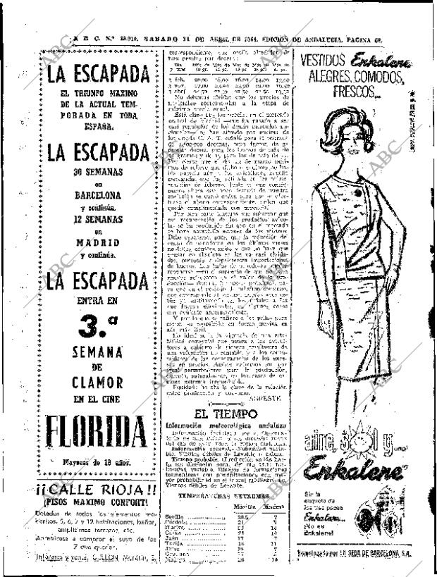 ABC SEVILLA 11-04-1964 página 68