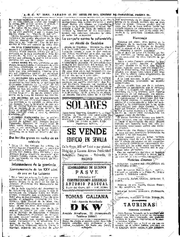 ABC SEVILLA 11-04-1964 página 78