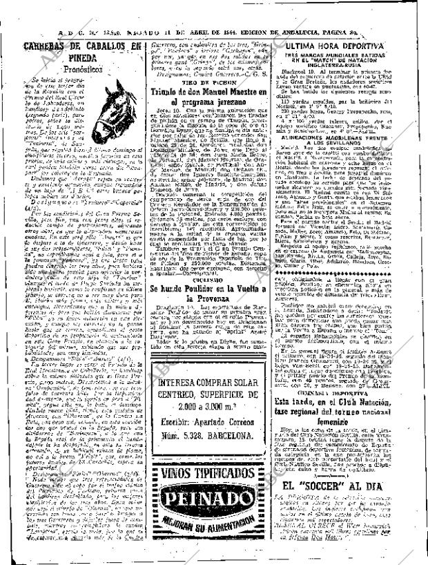 ABC SEVILLA 11-04-1964 página 80