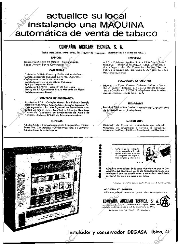 ABC MADRID 14-04-1964 página 12