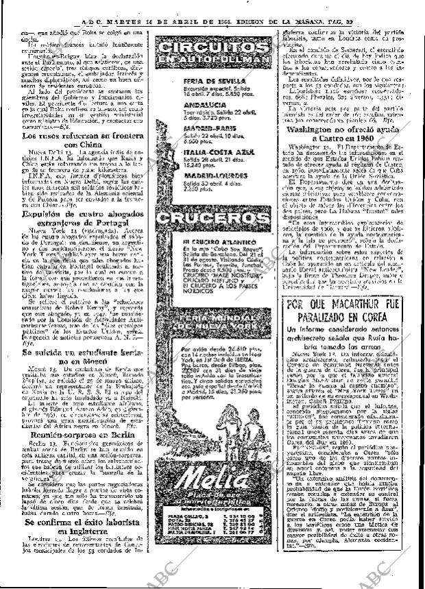 ABC MADRID 14-04-1964 página 36