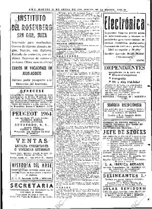 ABC MADRID 14-04-1964 página 69