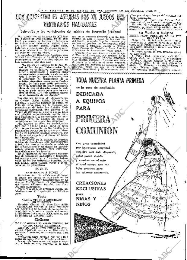 ABC MADRID 16-04-1964 página 81
