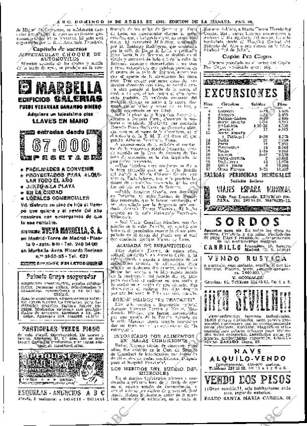 ABC MADRID 19-04-1964 página 90