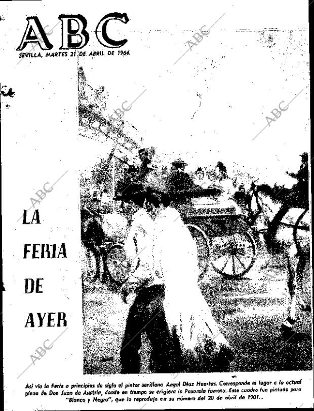 ABC SEVILLA 21-04-1964 página 1