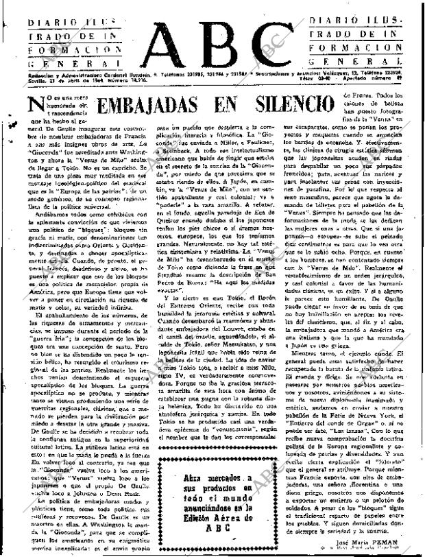 ABC SEVILLA 21-04-1964 página 3