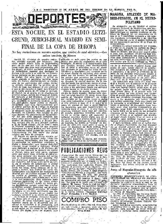 ABC MADRID 22-04-1964 página 89