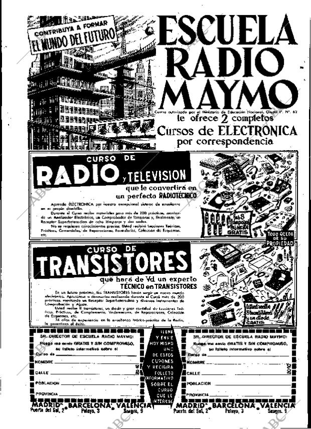 ABC MADRID 23-04-1964 página 104