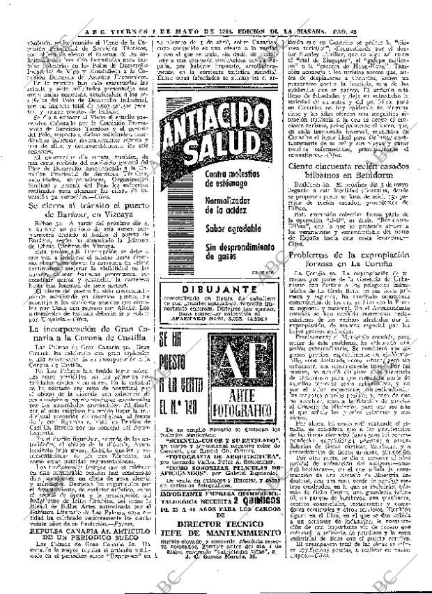 ABC MADRID 01-05-1964 página 42