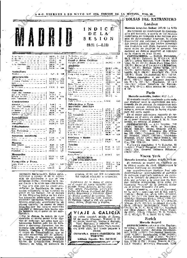 ABC MADRID 01-05-1964 página 53