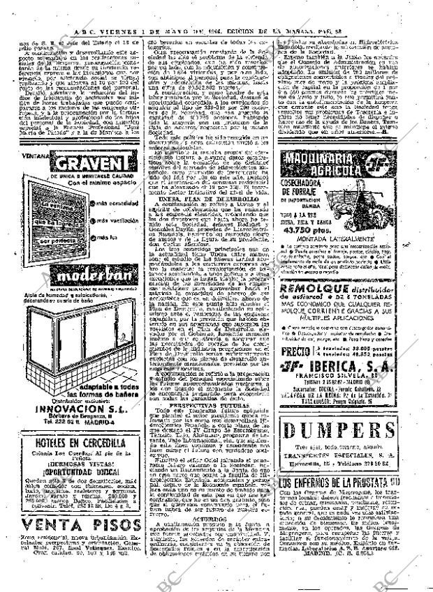 ABC MADRID 01-05-1964 página 58