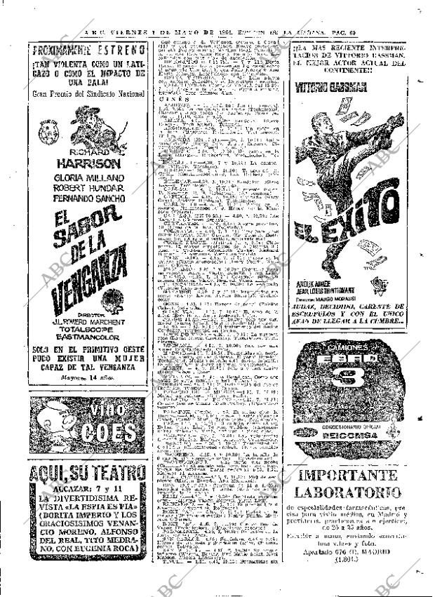 ABC MADRID 01-05-1964 página 69