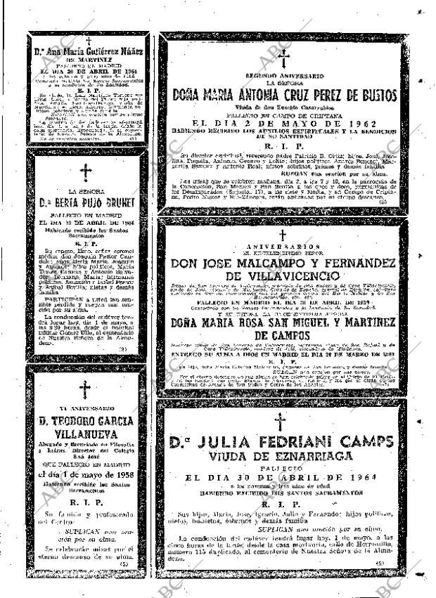 ABC MADRID 01-05-1964 página 77