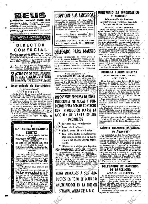 ABC MADRID 01-05-1964 página 78