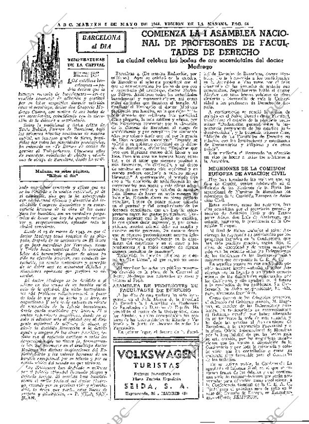 ABC MADRID 05-05-1964 página 64