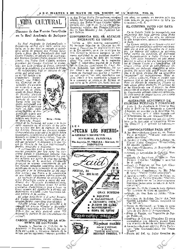 ABC MADRID 05-05-1964 página 65