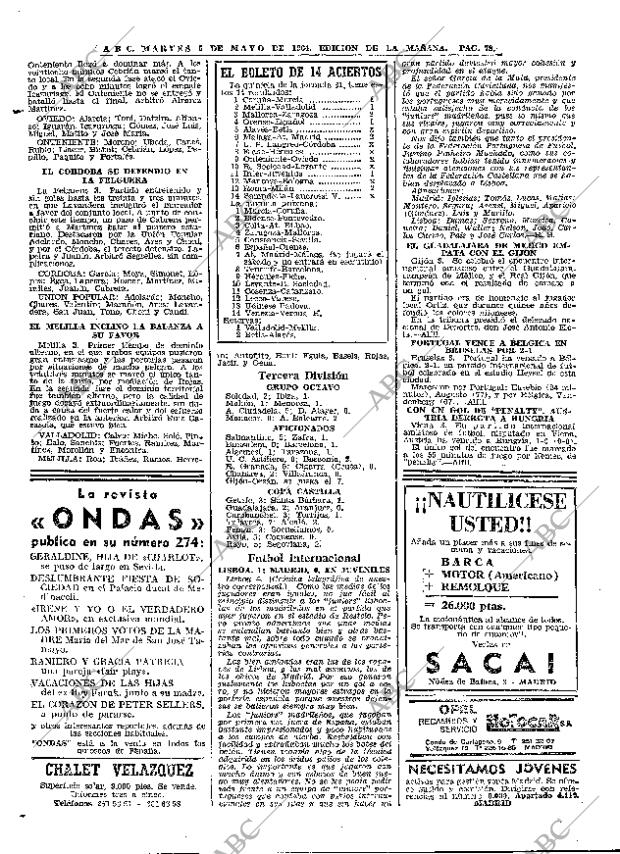 ABC MADRID 05-05-1964 página 78