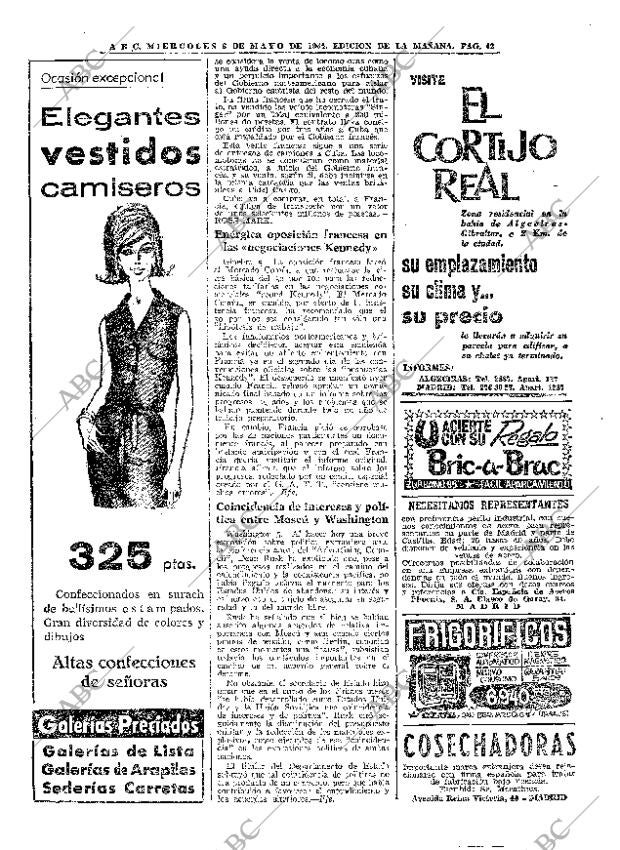 ABC MADRID 06-05-1964 página 42