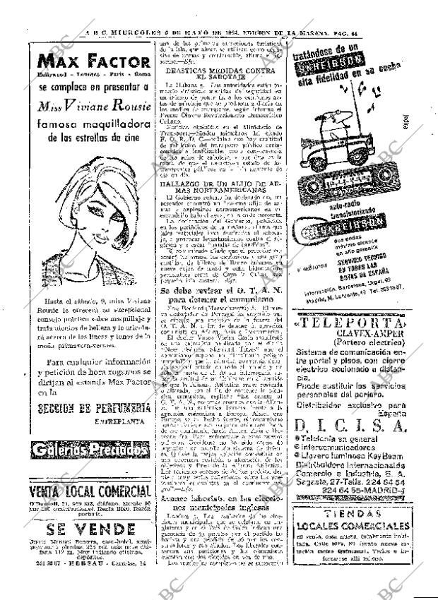 ABC MADRID 06-05-1964 página 44
