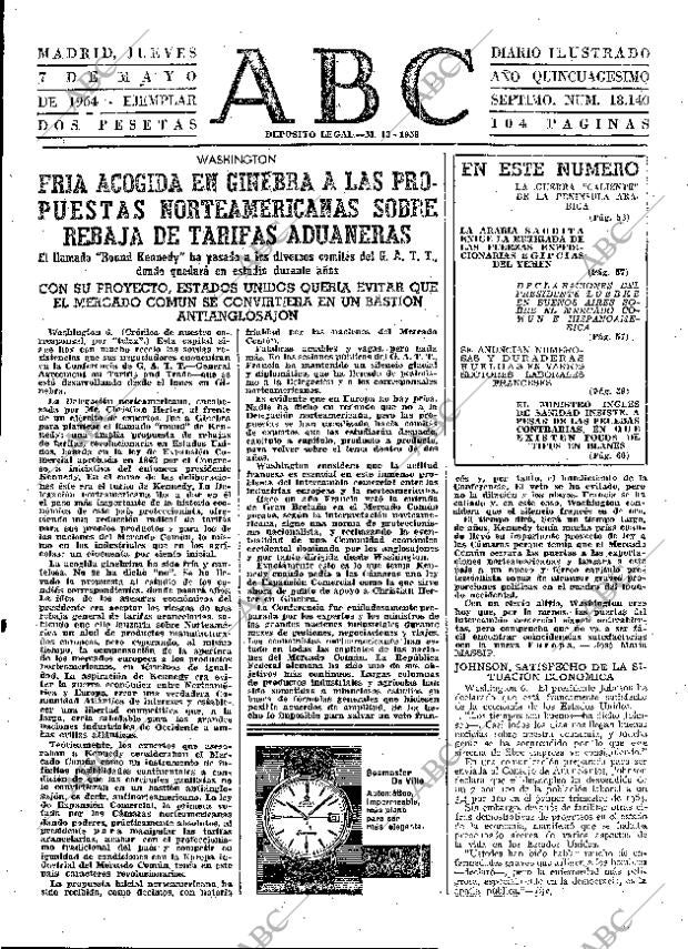 ABC MADRID 07-05-1964 página 55