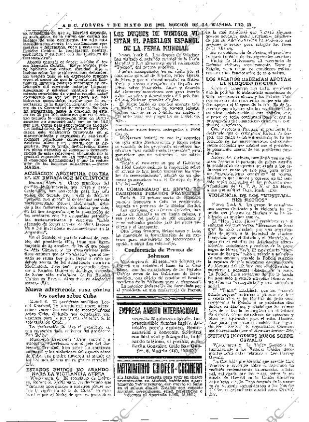 ABC MADRID 07-05-1964 página 58