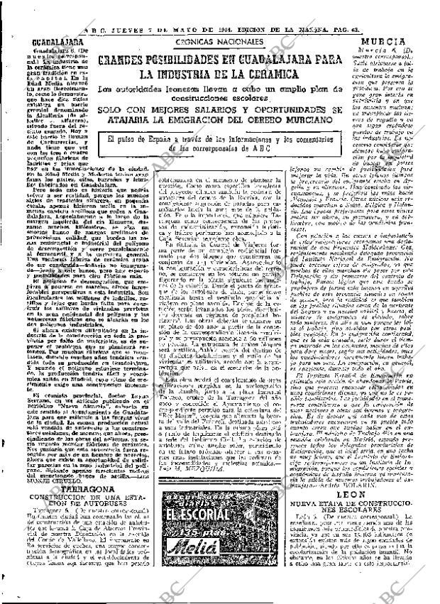 ABC MADRID 07-05-1964 página 63