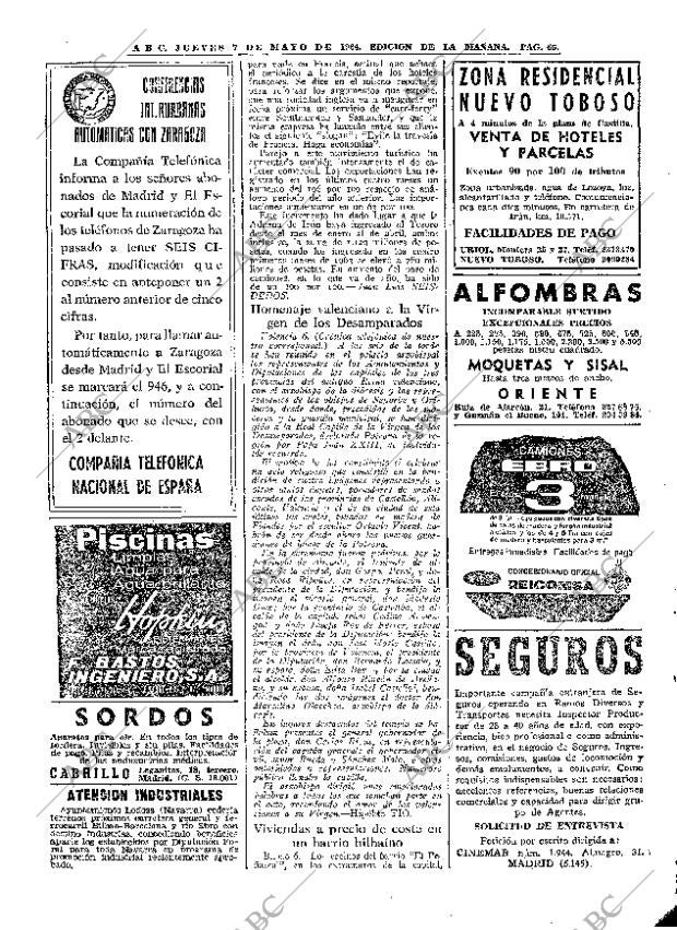 ABC MADRID 07-05-1964 página 66