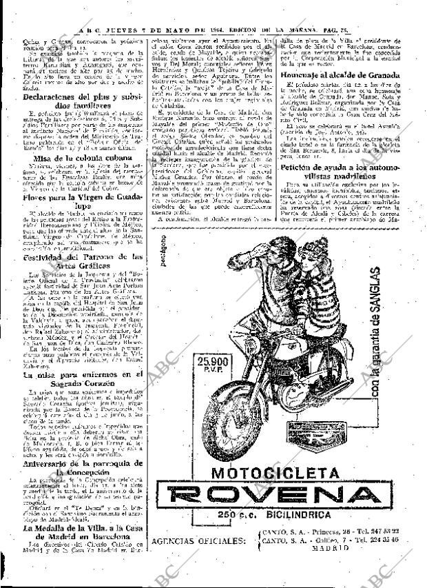 ABC MADRID 07-05-1964 página 73