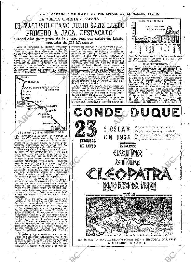 ABC MADRID 07-05-1964 página 85