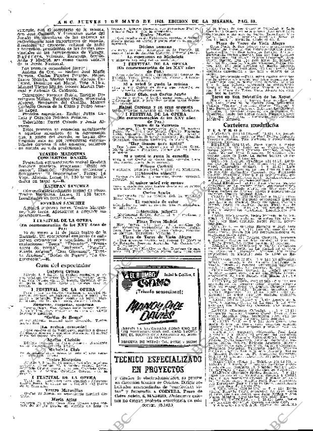 ABC MADRID 07-05-1964 página 90