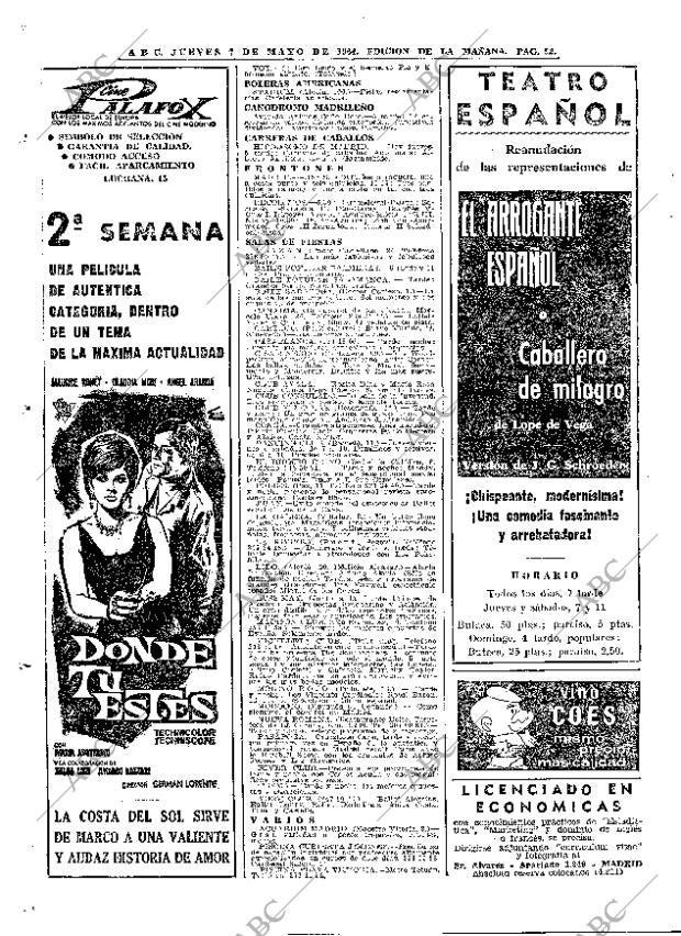 ABC MADRID 07-05-1964 página 92