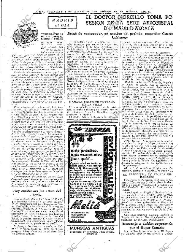 ABC MADRID 08-05-1964 página 51