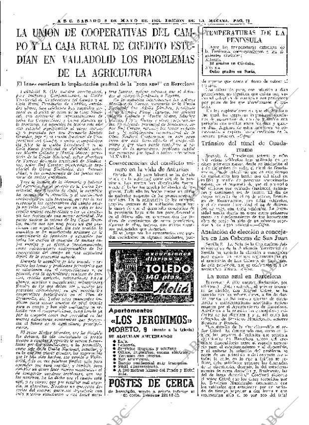 ABC MADRID 09-05-1964 página 71