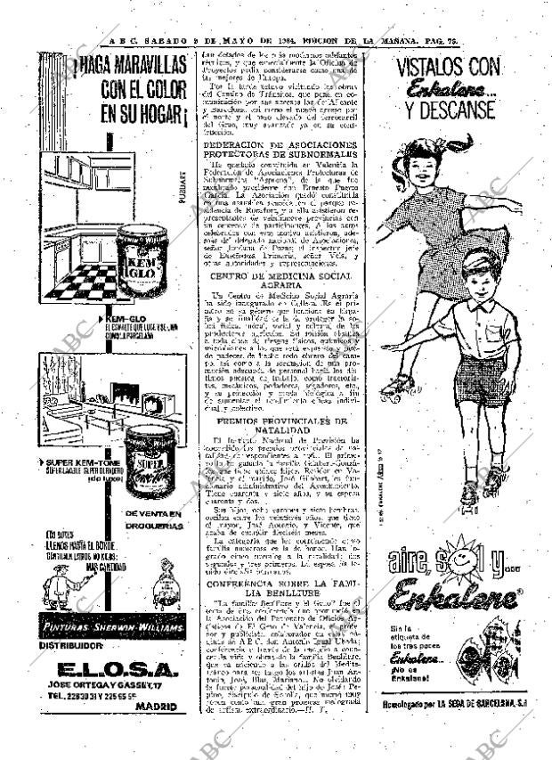 ABC MADRID 09-05-1964 página 76