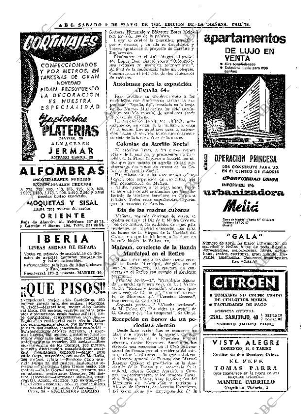 ABC MADRID 09-05-1964 página 78