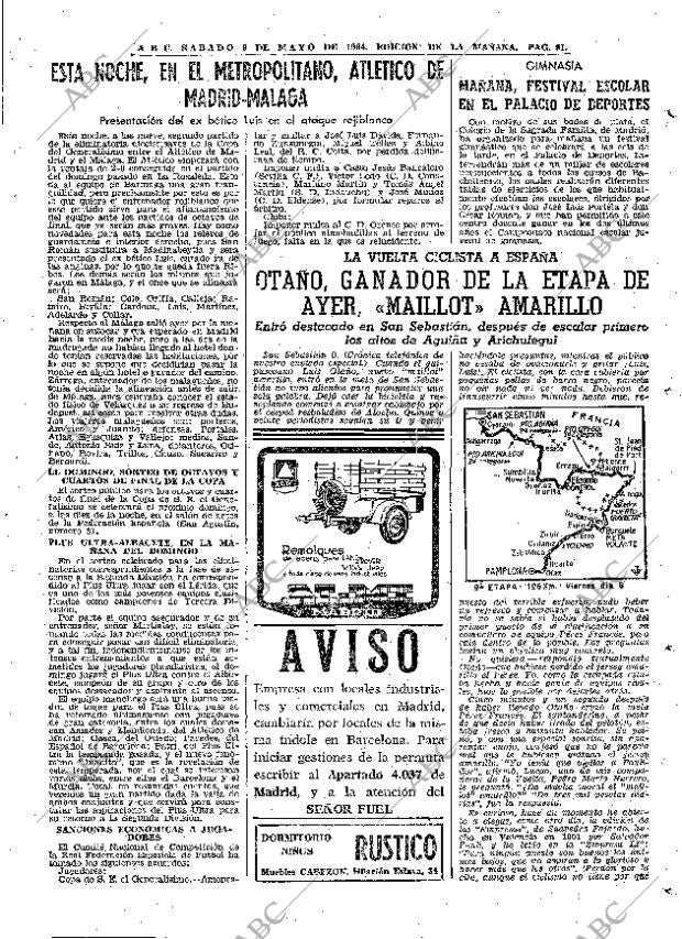ABC MADRID 09-05-1964 página 91