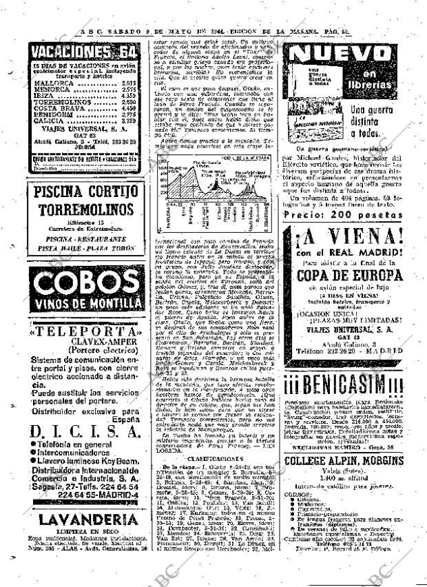 ABC MADRID 09-05-1964 página 92