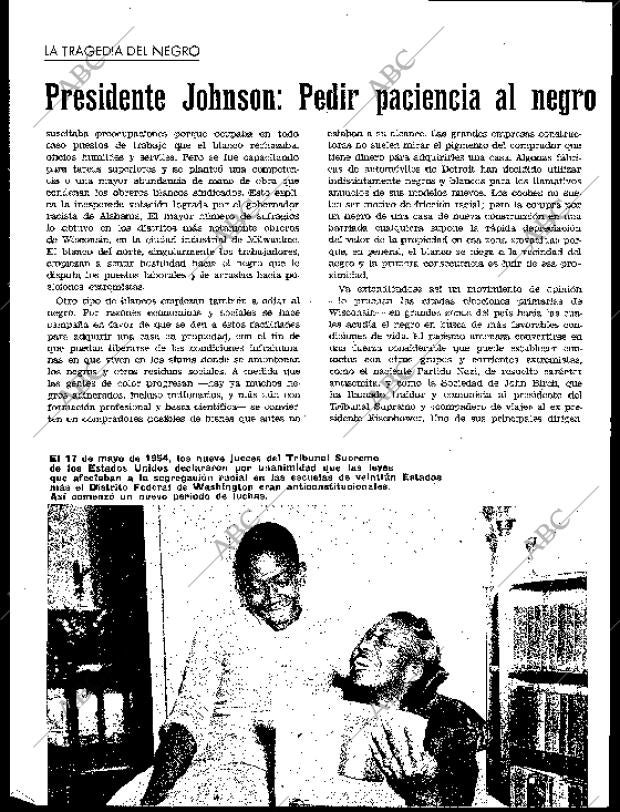 BLANCO Y NEGRO MADRID 09-05-1964 página 54