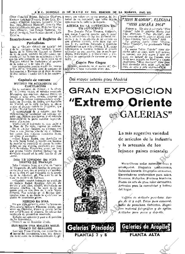 ABC MADRID 10-05-1964 página 103