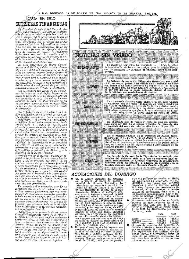 ABC MADRID 10-05-1964 página 106