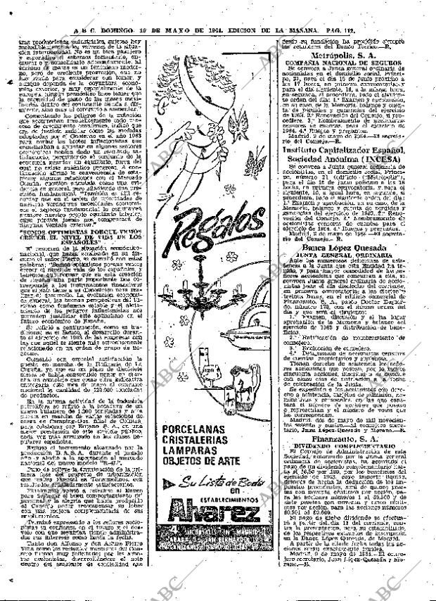ABC MADRID 10-05-1964 página 112