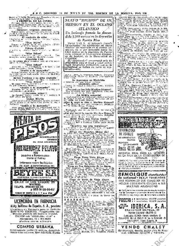 ABC MADRID 10-05-1964 página 120
