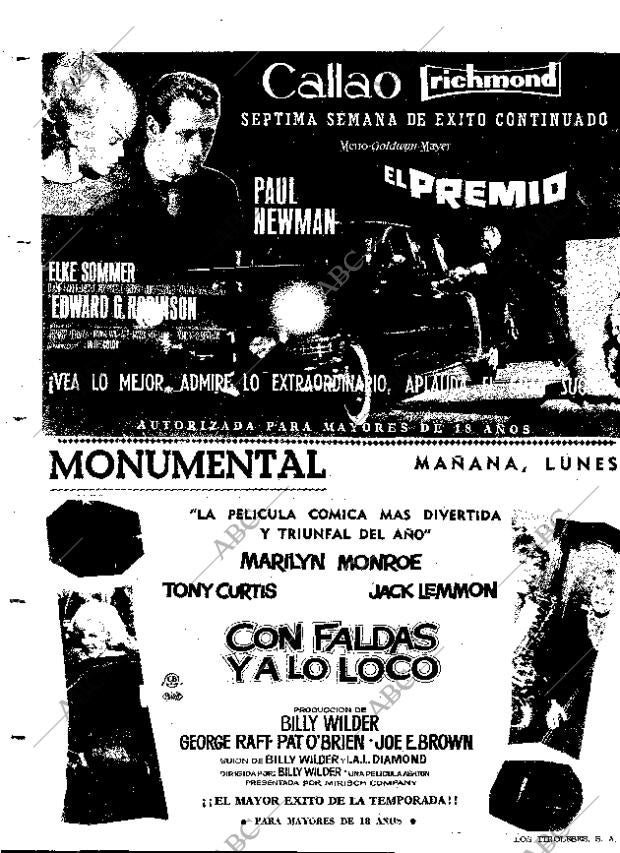 ABC MADRID 10-05-1964 página 74