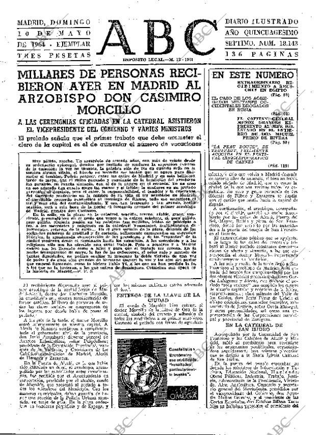 ABC MADRID 10-05-1964 página 87