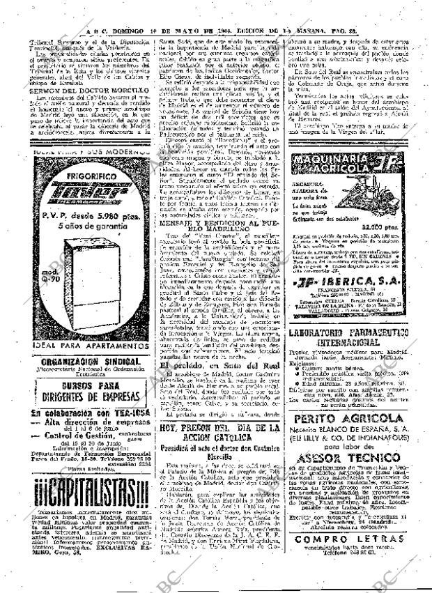 ABC MADRID 10-05-1964 página 88