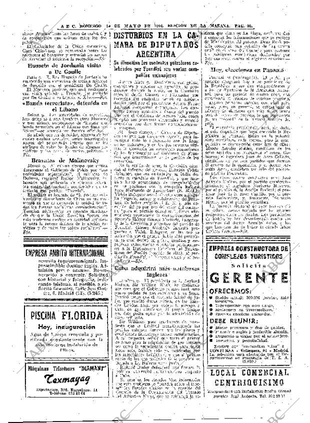 ABC MADRID 10-05-1964 página 90