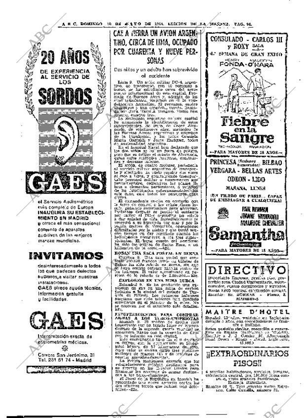 ABC MADRID 10-05-1964 página 94